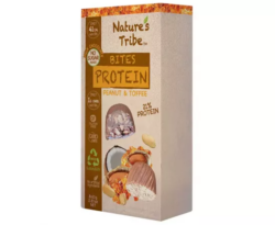 Nature’s Tribe Peanut Toffee Protein Bites 80g