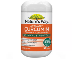 Nature’s Way Activated Curcumin 90 Tablets