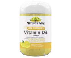 Nature’s Way Adult Vita Gummies Vitamin D3 1000IU 120 Pastilles