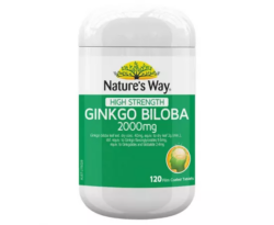 Nature’s Way Ginkgo Biloba 2000mg 120 Tablets