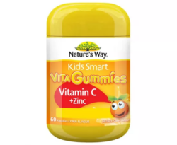 Nature’s Way Kids Smart Vita Gummies Vitamin C + Zinc 60 Pastilles