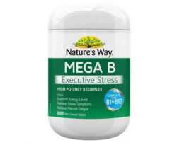 Nature’s Way Mega B Executive Stress 200 Tablets