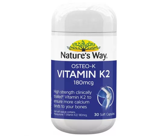 Nature’s Way Osteo-K Vitamin K2 180mcg 30 Tablets