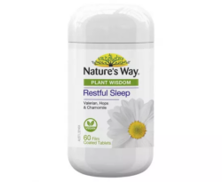Nature’s Way Plant Wisdom Restful Sleep 60 Tablets
