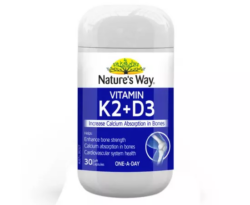 Nature’s Way Vitamin K2+D3 30 Capsules
