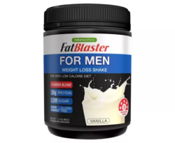 Naturopathica FatBlaster For Men Weight Loss Shake Vanilla 385g