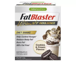 Naturopathica FatBlaster Ultimate Indulgence Diet Shake Cookies & Cream 7 x 33g