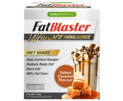 Naturopathica FatBlaster Ultimate Indulgence Diet Shake Salted Caramel 7 x 33g
