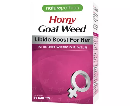 Naturopathica Horny Goat Weed For Her 50 Tablets