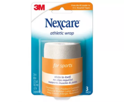 Nexcare Athletic Support Wrap White 75mm x 2m
