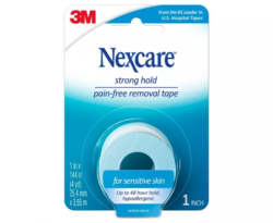 Nexcare Strong Hold Sensitive Tape 25mm X 3.65m