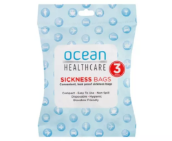 Ocean Healthcare Sickness Bags 3 Pack