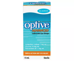 Optive Advanced Lubricant Eye Drops 15ml