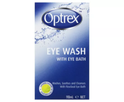 Optrex Fresh Eye Wash with Eye Bath 110ml