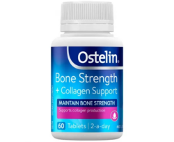 Ostelin Bone Strength + Collagen Support 60 Tablets