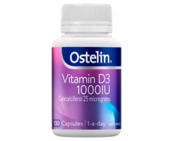 Ostelin Vitamin D 1000iu 130 Capsules
