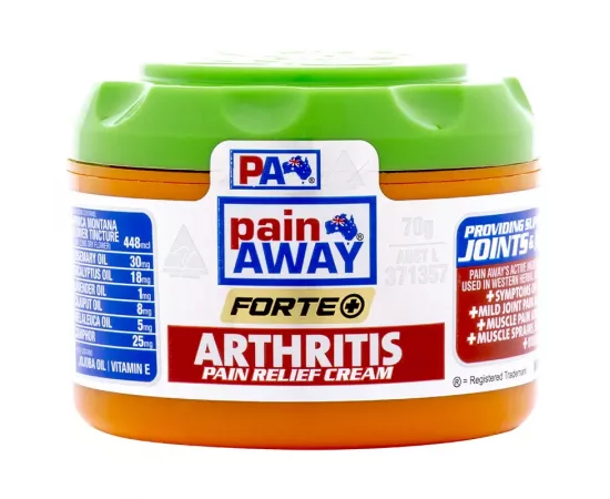 Pain Away Forte + Arthritis Pain Relief Cream 70g
