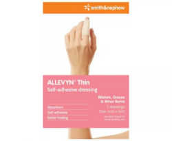 Smith & Nephew Allevyn Self-adhesive Dressings 6cm x 5cm 3 Pack