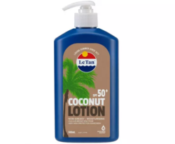 Le Tan Coconut SPF50+ Sunscreen Lotion 500ml