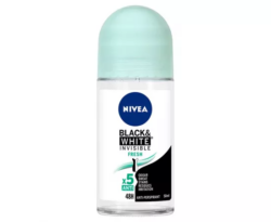 Nivea Invisible Black and White Fresh Women’s Roll On 50ml