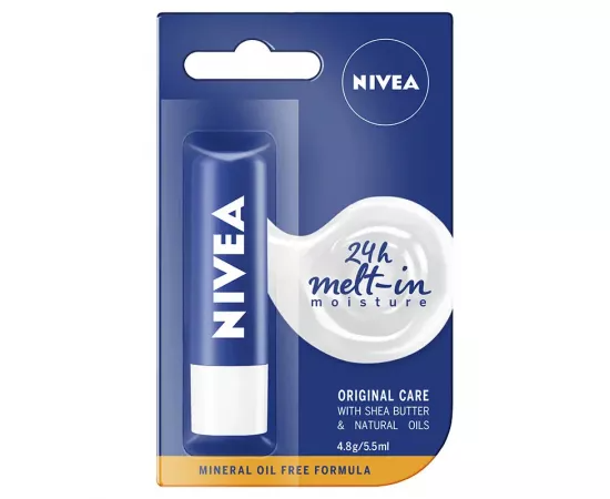 Nivea Lip Balm Original Care 4.8g