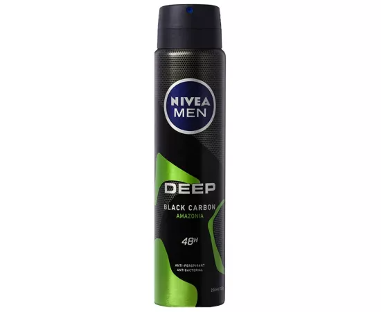 Nivea Men Deep Amazonia Aerosol Deodorant 250ml