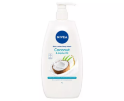 Nivea Rich Moisture Coconut & Jojoba Oil Body Wash 1 Litre
