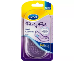 Scholl Party Feet Invisible Gel Heel Cushions 1 Pair