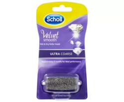 Scholl Velvet Smooth Wet & Dry Roller Heads Ultra Coarse