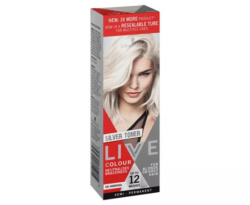 Schwarzkopf Live Colour Silver Toner Semi Permanent Hair Colour 75ml