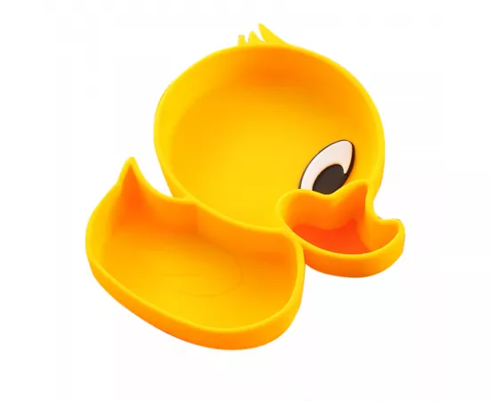 Silicone Baby Plate Set Duck