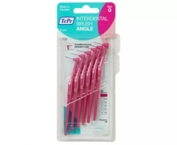 TePe Interdental Brush Angle 0.4 mm Pink Size0 6 Piece Pack