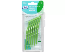 TePe Interdental Brush Angle 0.8 mm Green Size5 6 Piece Pack