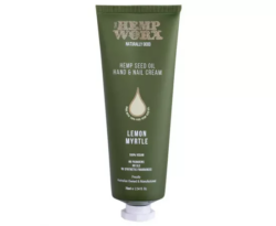 The Hemp Worx Lemon Myrtle Hand & Nail Cream 75ml
