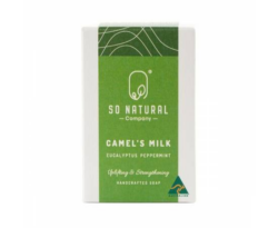 So Natural Company Camel’s Milk Soap – Eucalyptus Peppermint 110g