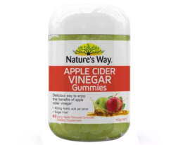 Nature’s Way Apple Cider Vinegar 65 Chewable Gummies
