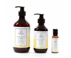 So Natural Company Geranium, Spearmint and Ylang Ylang Liquid Soap