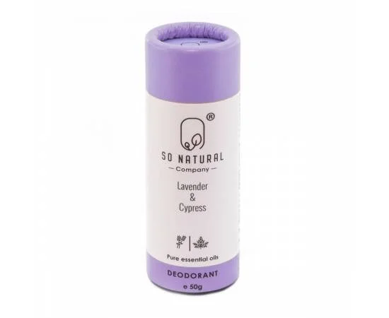 So Natural Company Lavender and Cypress Deodorant 50g