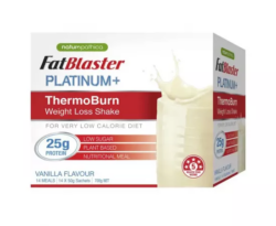 Naturopathica FatBlaster Platinum+ ThermoBurn Shake Vanilla 14 x 50g