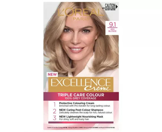L’Oreal Paris Excellence 9.1 Light Ash Blonde